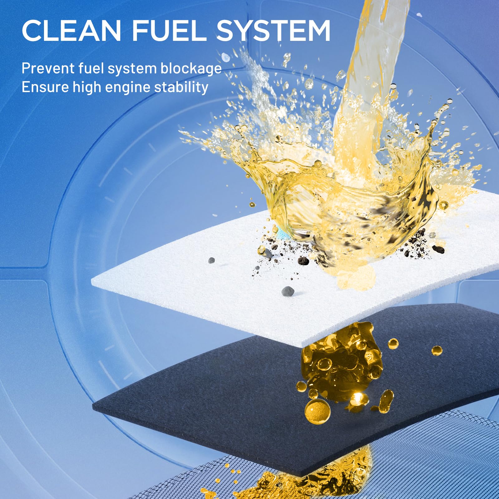 SYKRSS E7272M Fuel Pump Module Assembly Compatible with Dodge Grand Caravan 2011-2020, Compatible with Chrysler Town & Country 2011-2016, 2012-2015 C/V, V6 3.6L, Replaces 7B0919673A, SP7080M - Image 4