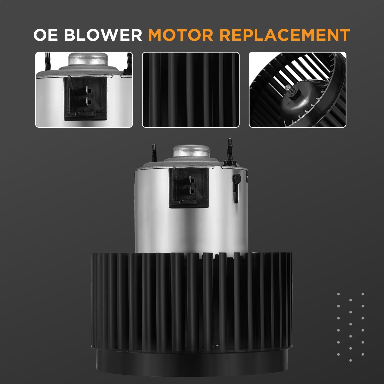 SYKRSS HVAC Blower Motor 700242 Compatible with Chevy Cobalt 05-10, HHR 06-11, Compatible with Pontiac G5 07-09, Heater Blower AC Fan for 15-81101, 25776197, 75778, GM3126132, PM9290 A/C Blower Motor - Image 4