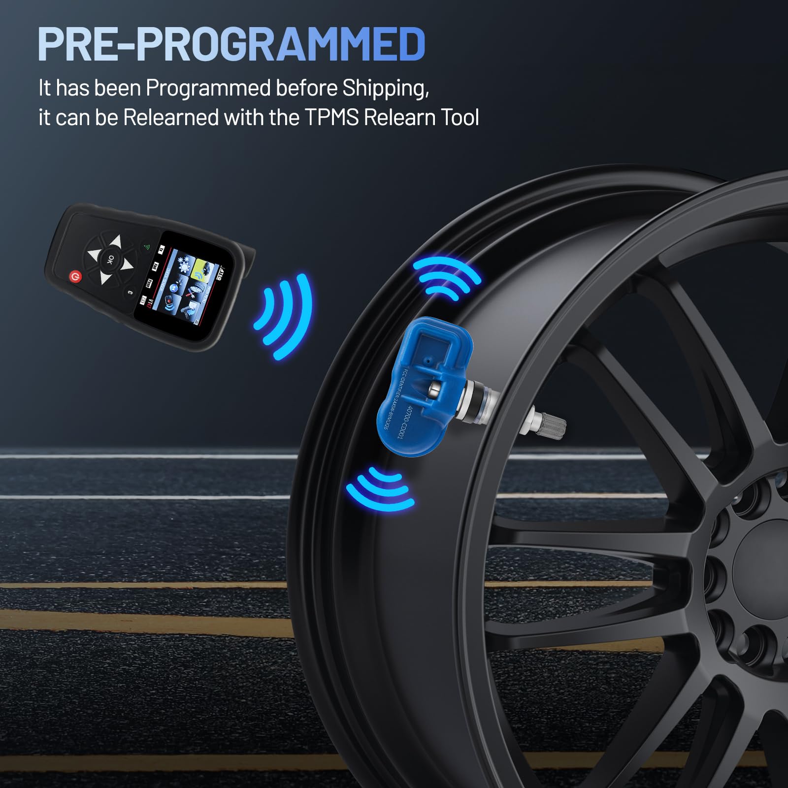 SYKRSS TPMS Sensor 40700-CD001 for 315Mhz Tire Pressure Monitoring Sensor Compatible with Nissan Altima Cube Frontier Maxima Murano Quest Xterra 03-20, Compatible Infiniti Q45 QX4 QX56 03-10 (4 Pcs) - Image 5