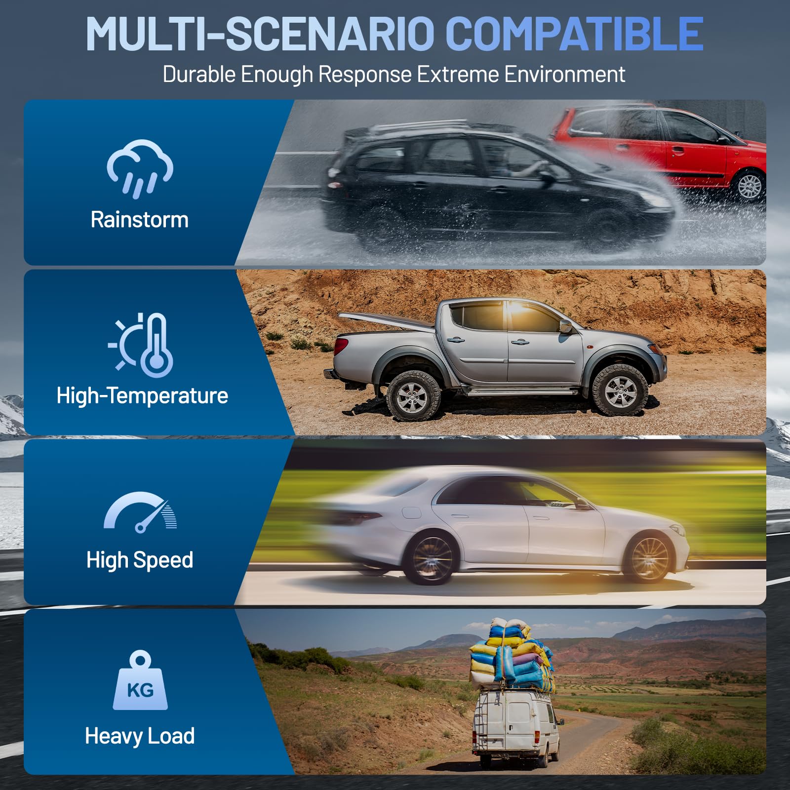 SYKRSS TPMS Sensor, F2GT1A180AB for 315Mhz Tire Pressure Monitoring Sensor Compatible with Ford F-150 Fusion Mustang, Compatible with Lincoln MKX MKZ Navigator, Replaces F2GT1A150AB (4 Pcs) - Image 7